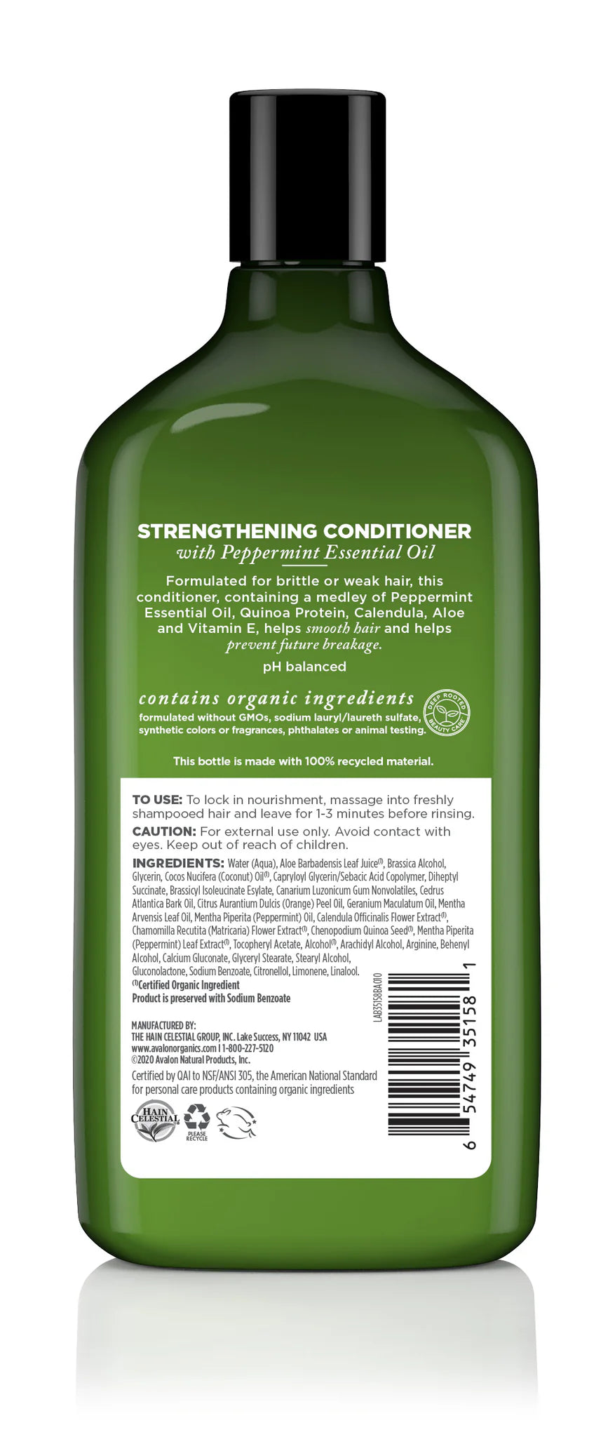 Avalon Peppermint Revitalizing Conditioner (1x11 Oz)