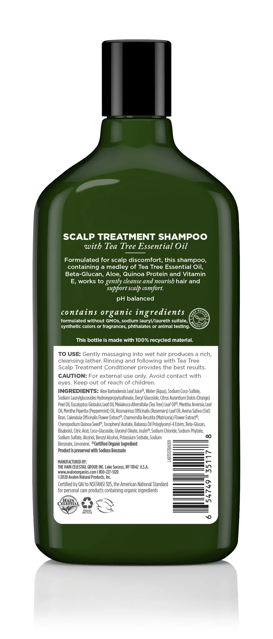 Avalon Tea Tree Scalp Treatment Shampoo (1x11 Oz)