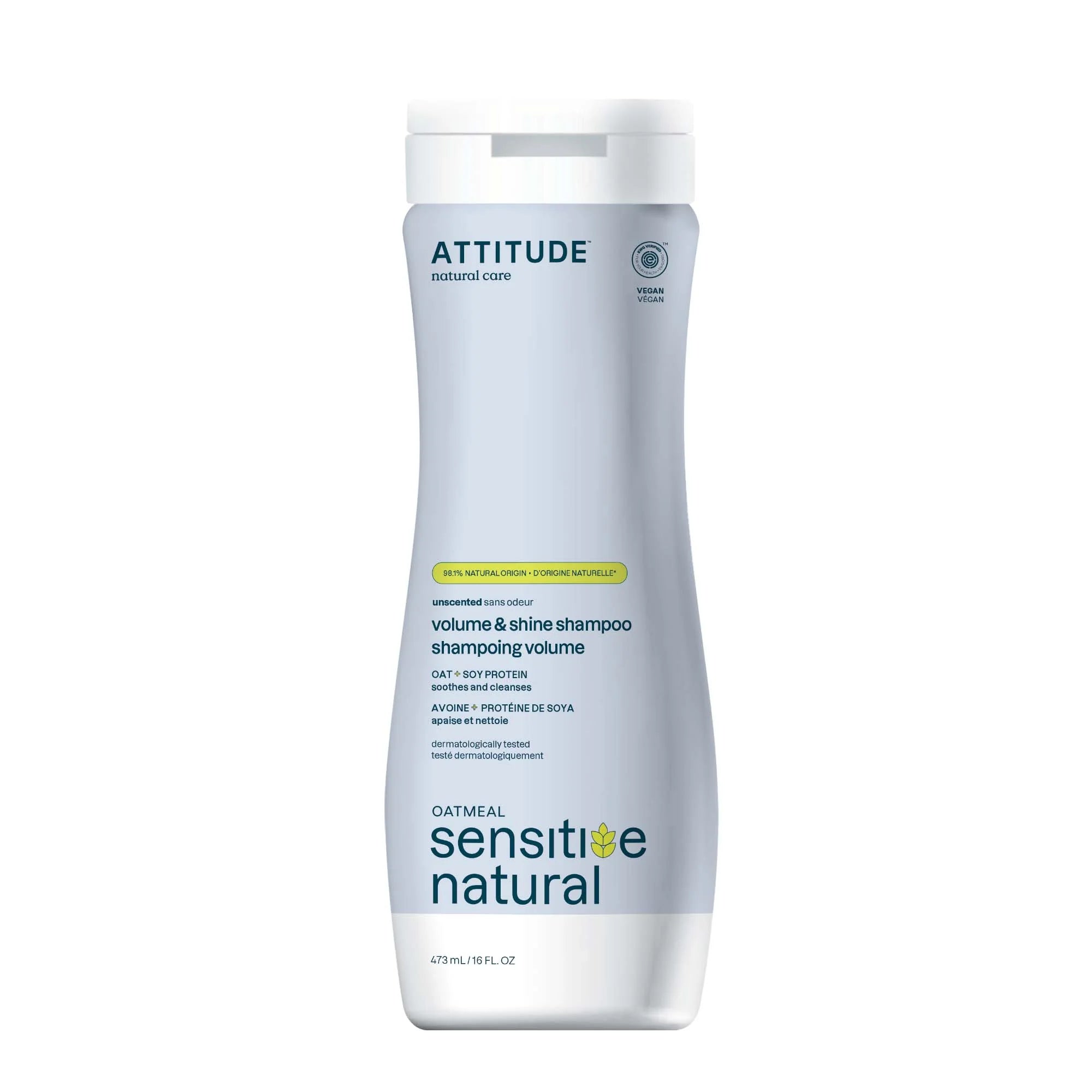 SENSITIVE SKIN Volume & Shine Shampoo Unscented 16 FL OZ
