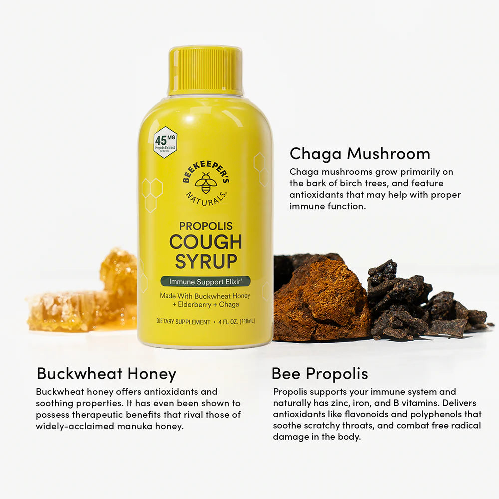 Daytime Propolis Cough Syrup 4 Oz