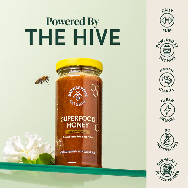 Beekeeper's Naturals Superfood Honey 330g