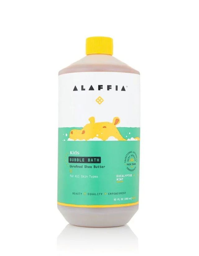 Alaffia Kids Bubble Bath - Eucalyptus Mint