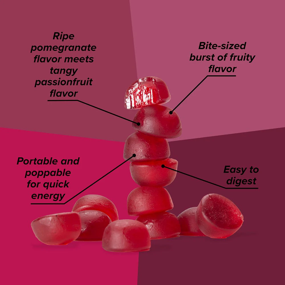 Honey Stinger Pomegranate Passionfruit Energy Chews