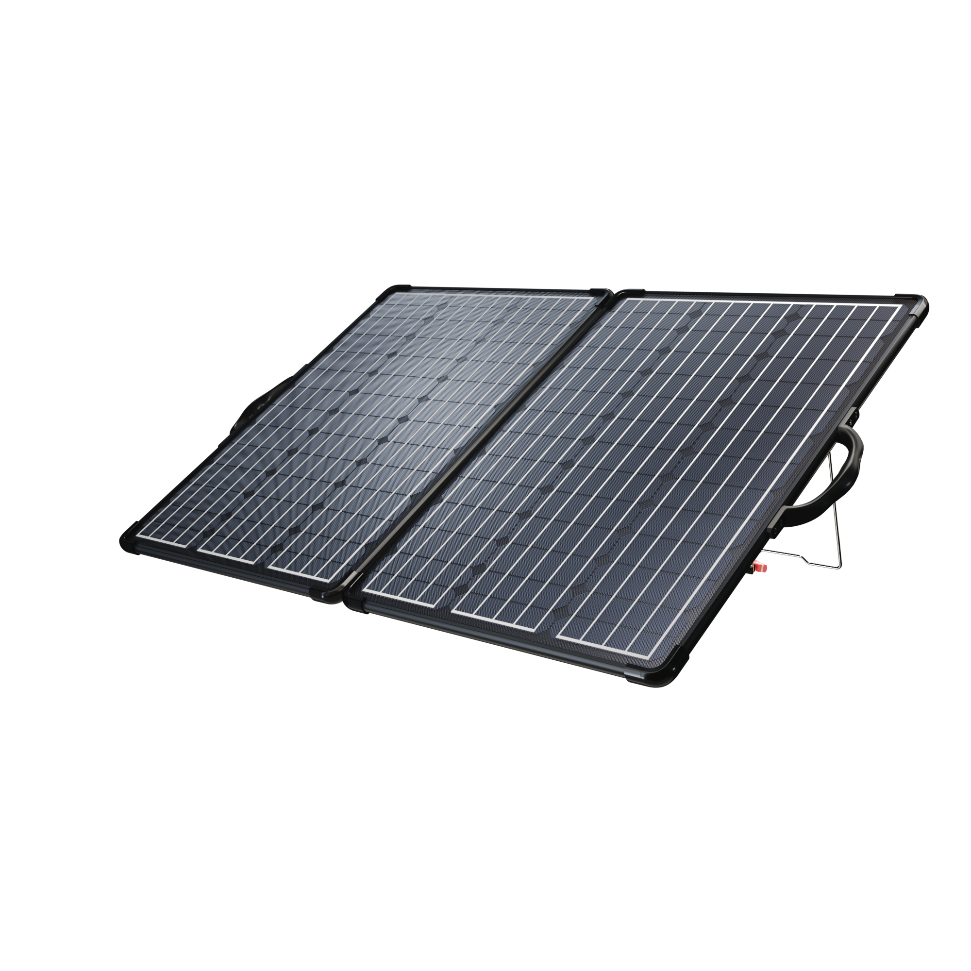 ACOPower Plk 120W Portable Solar Panel Kit, Lightweight Briefcase with 20A Charge Controller-8