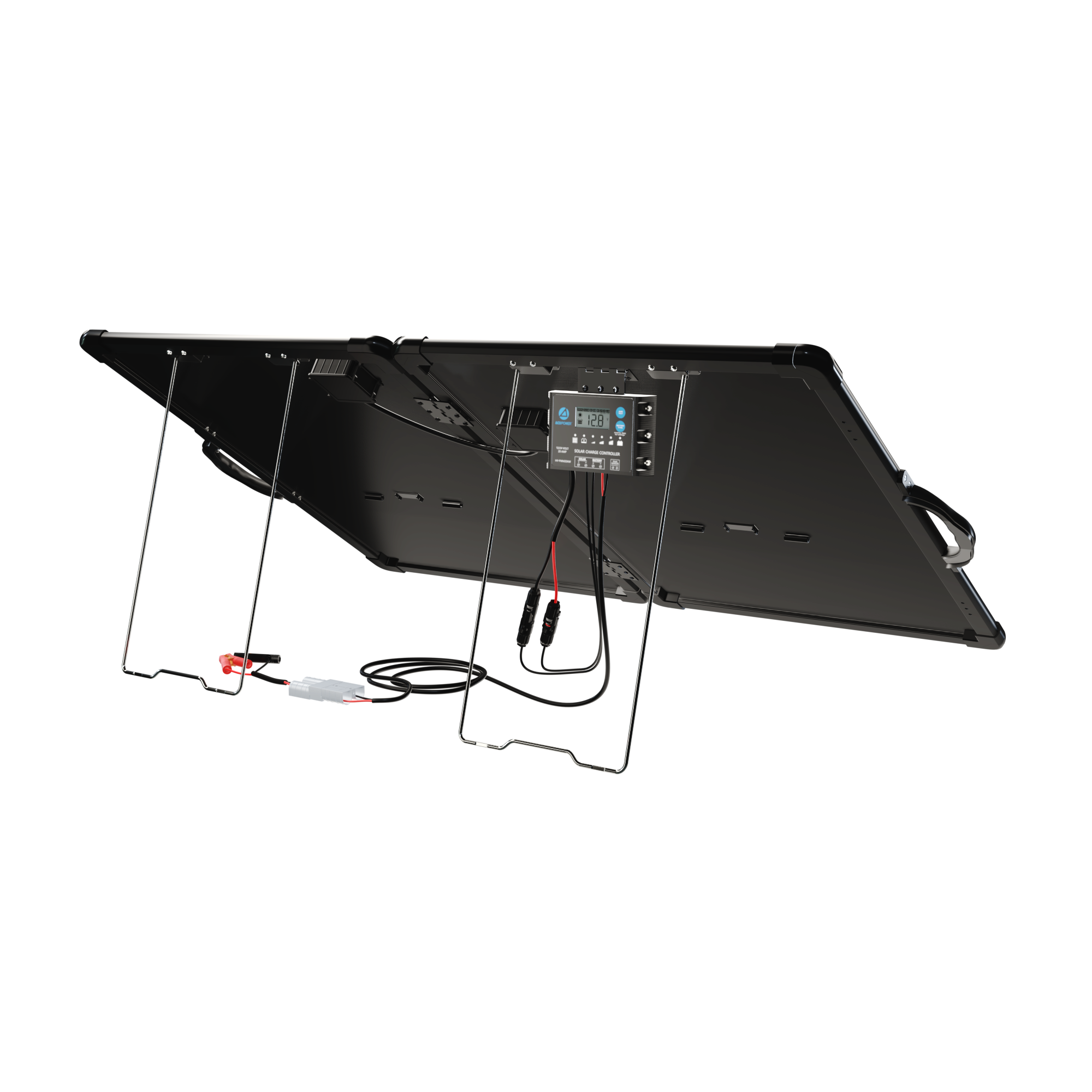 ACOPower Plk 120W Portable Solar Panel Kit, Lightweight Briefcase with 20A Charge Controller-46