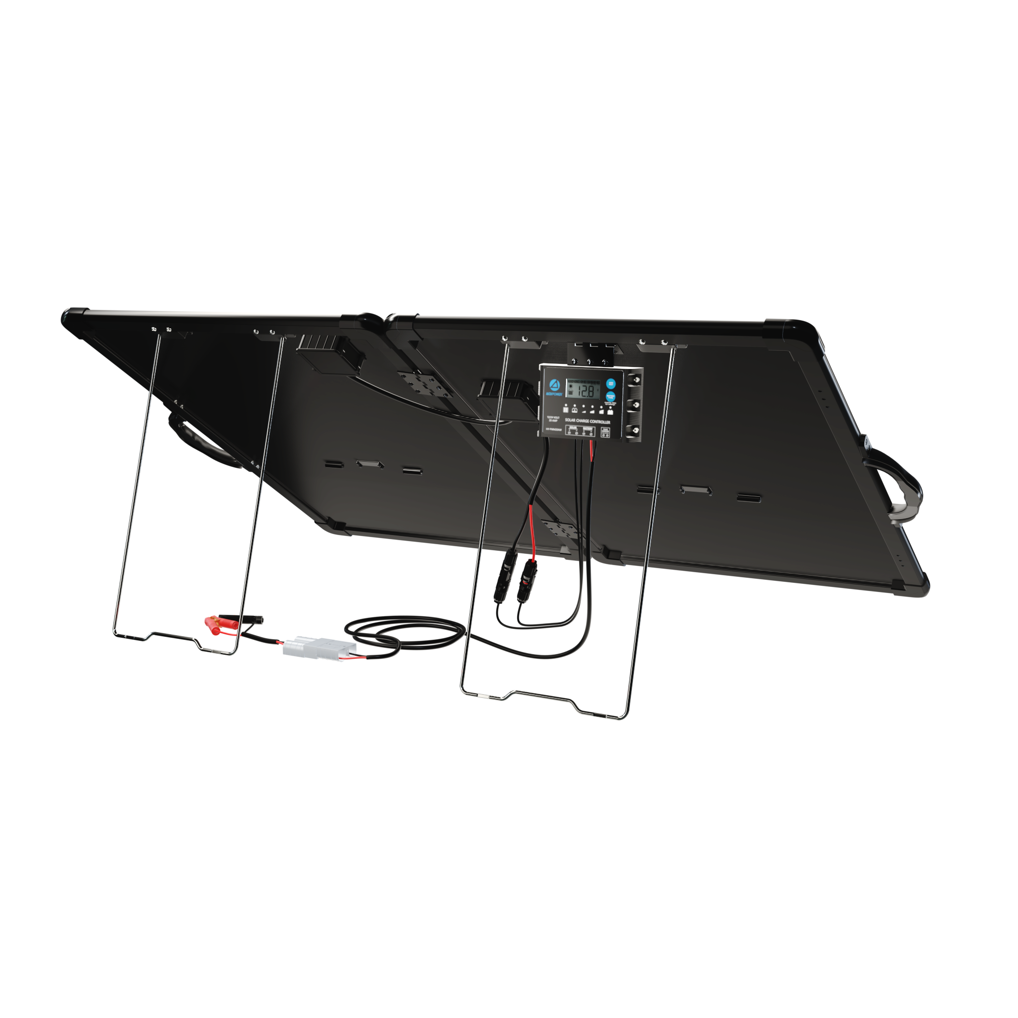 ACOPower Plk 120W Portable Solar Panel Kit, Lightweight Briefcase with 20A Charge Controller-47