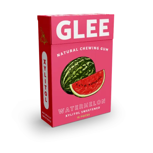 Glee Gum Sugar-Free Watermelon