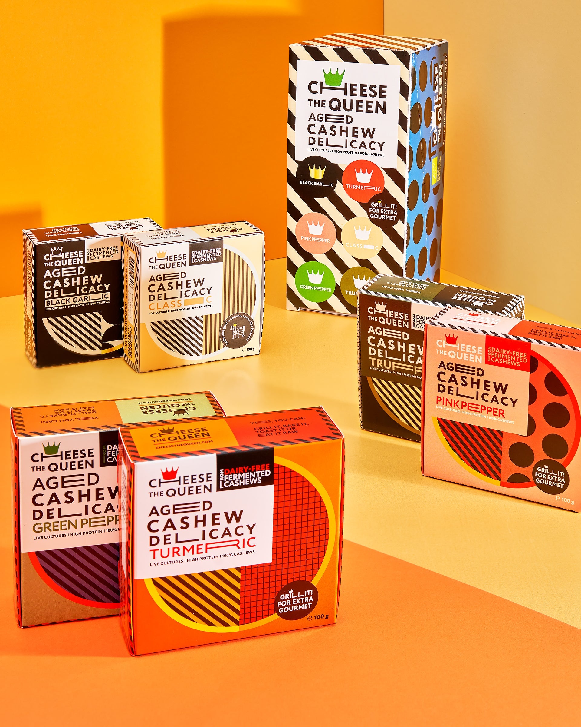 "TASTING BOX" Try all! Variety of 6 Superfood Delicacies from fermented aged cashews-0