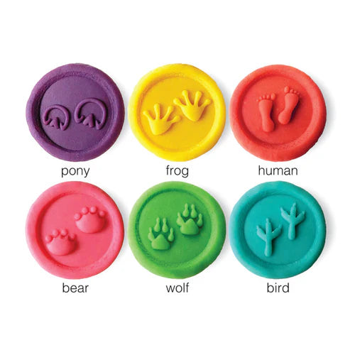 Eco-dough Tools - Animal Trackers (set of 6)