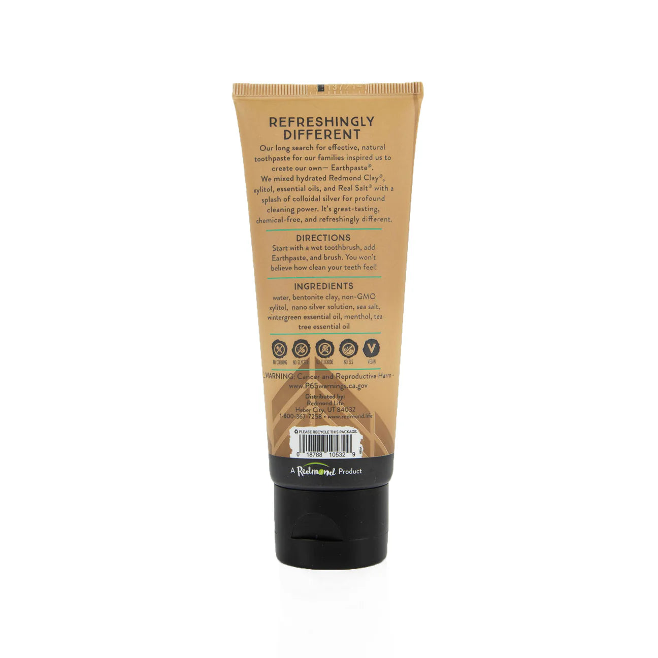 Redmond Earthpaste® with Silver - Wintergreen 4oz