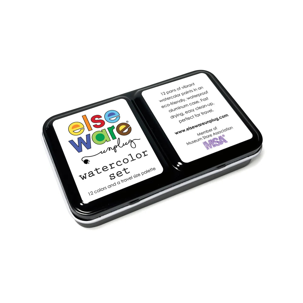Watercolor Set - aluminum case (12 colors)