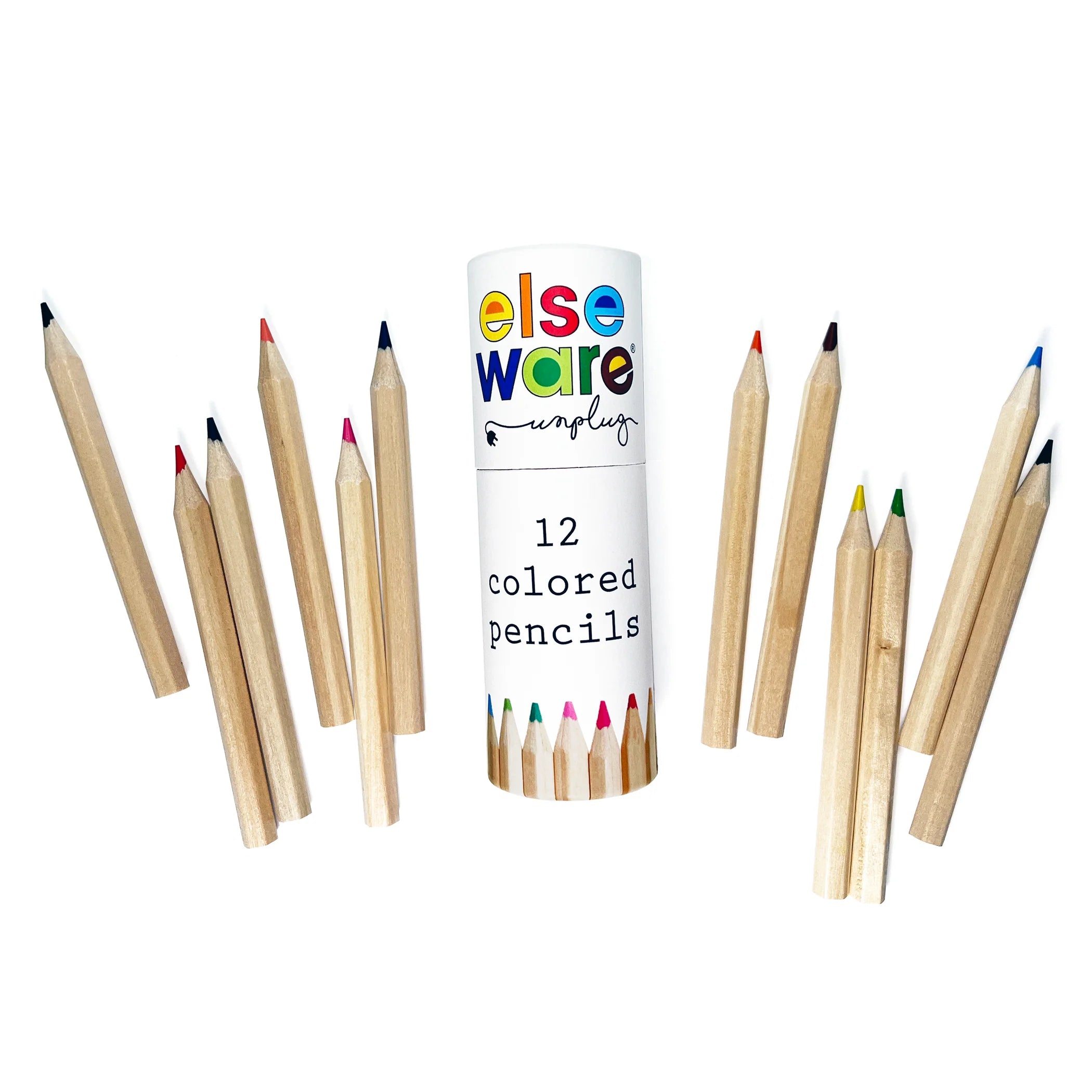 Colored Pencils - Tall (12 - 7" pencils)