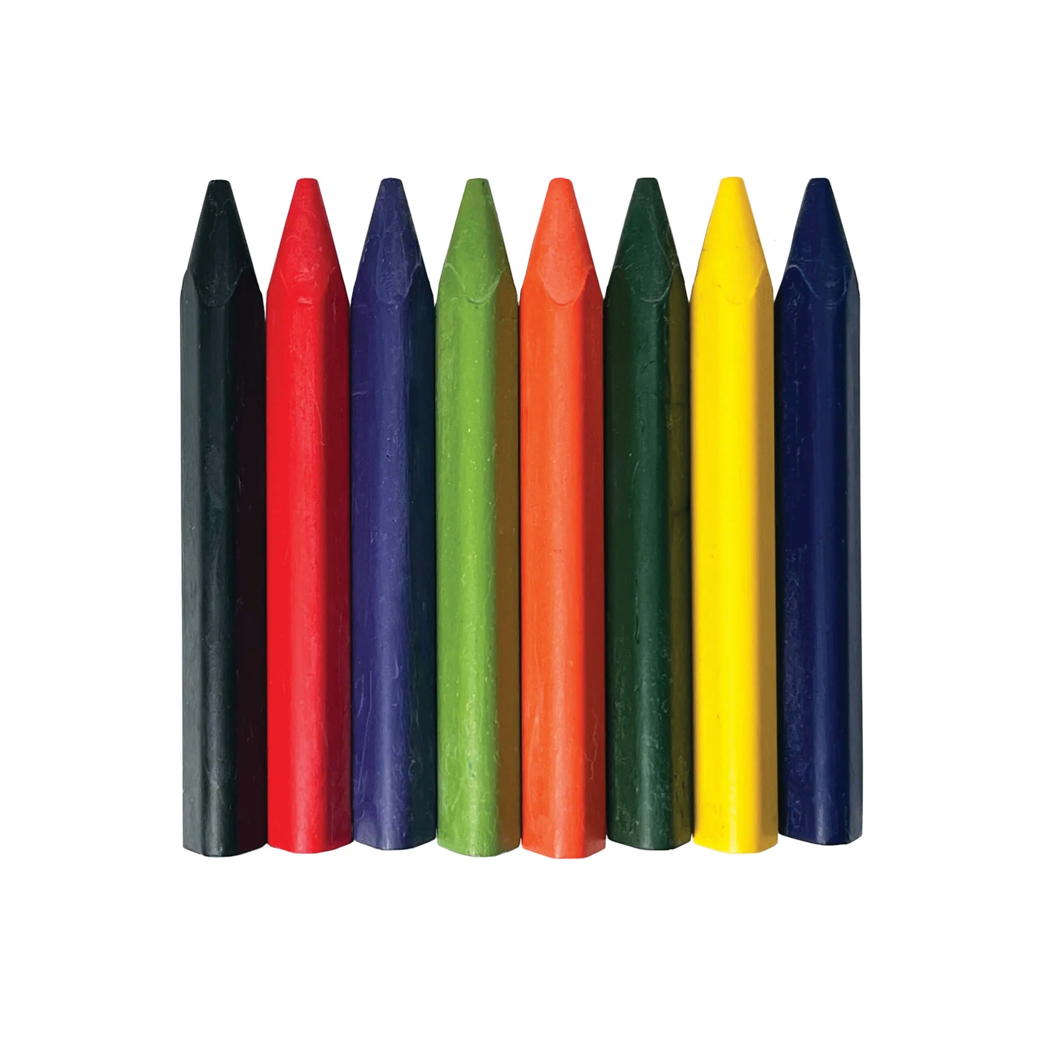 Eco-Kids Non-Toxic Beeswax Crayons - Extra large triangle (8 crayons)