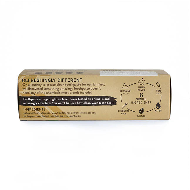 Redmond Earthpaste® with Silver - Wintergreen 4oz