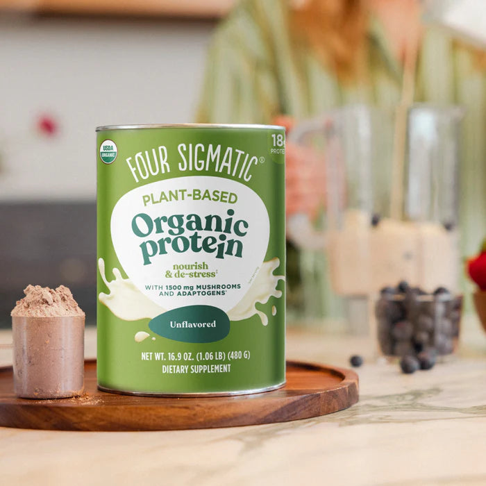 Four Sigmatic Unflavored Plant-based Protein 16.9 OZ