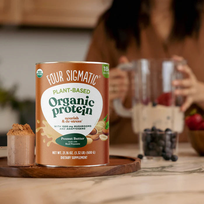 Four Sigmatic Peanut Butter Plant-based Protein 21.16 OZ