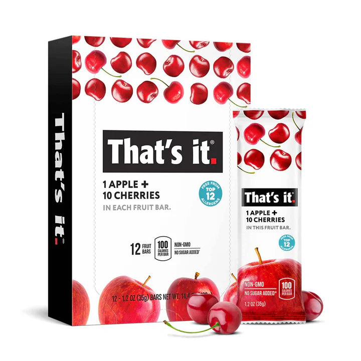That's It Apple Cherry Fruit Bar (12x1.2 Oz)