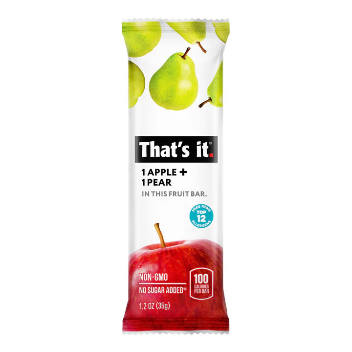 That's It Apple Pear Fruit Bar (12x1.2 Oz)