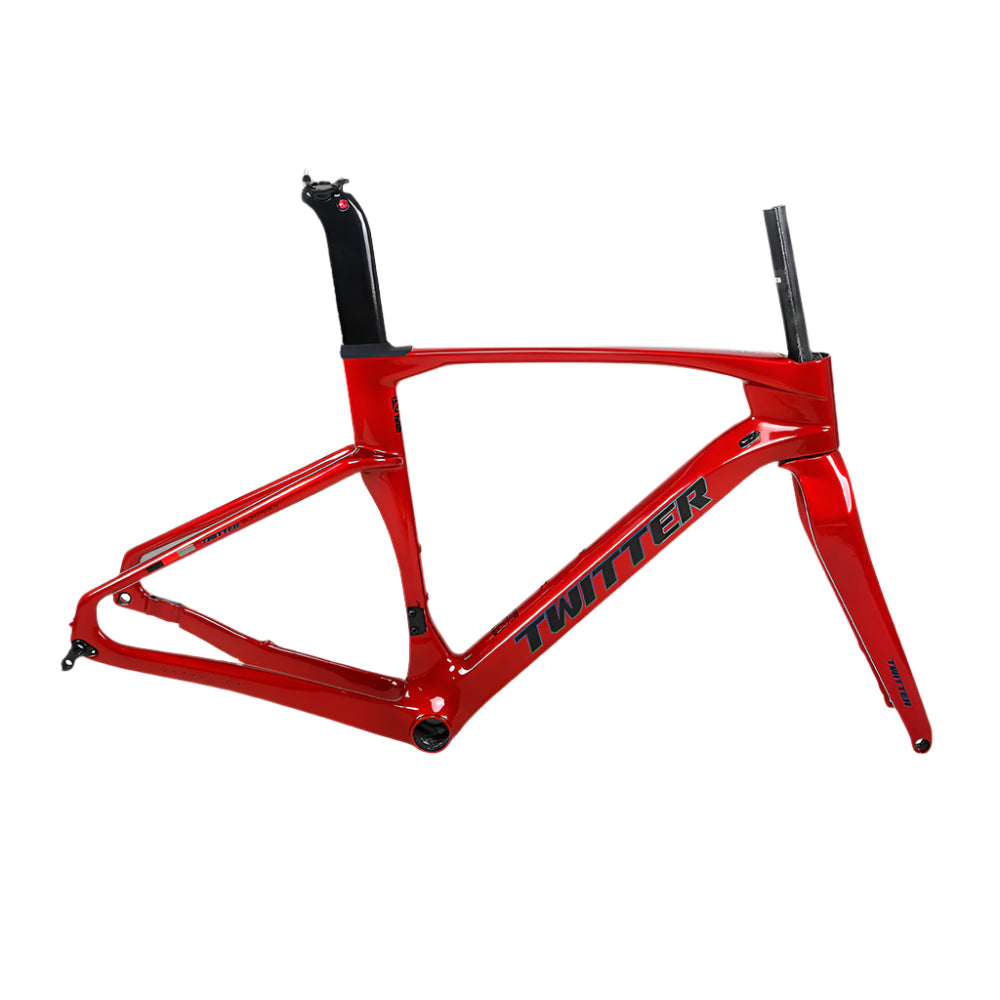 TWITTER GRAVEL V3 Disc Carbon Road Frame Set – T900, 700C, Endurance & Gravel Racing-0