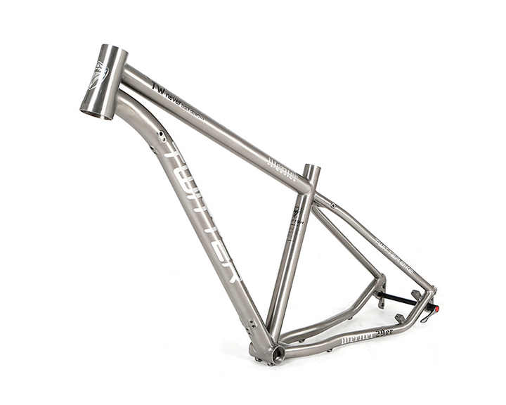TWITTER WERNER Titanium Alloy MTB Frame – 29"/27.5", Lightweight, XC-Optimized, 135mm QR-1
