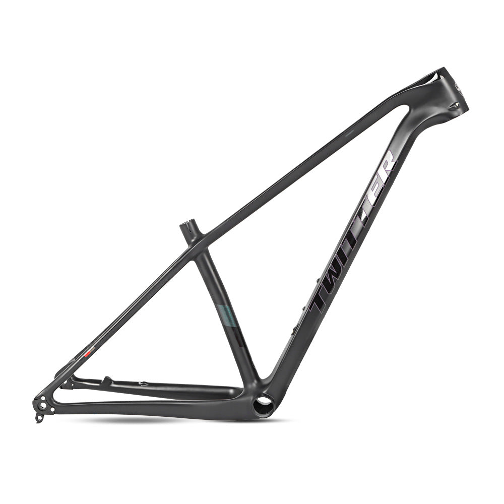 TWITTER WARRIOR Pro Carbon MTB Frame – T900 Mix, 29"/27.5", Thru axle  +Lever, Gloss+UV Decals-6