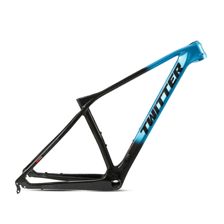 TWITTER PREDATOR Pro Carbon MTB Frame – T900 Mix, 29"/27.5", XC Racing,  Thru axle  +Lever-1