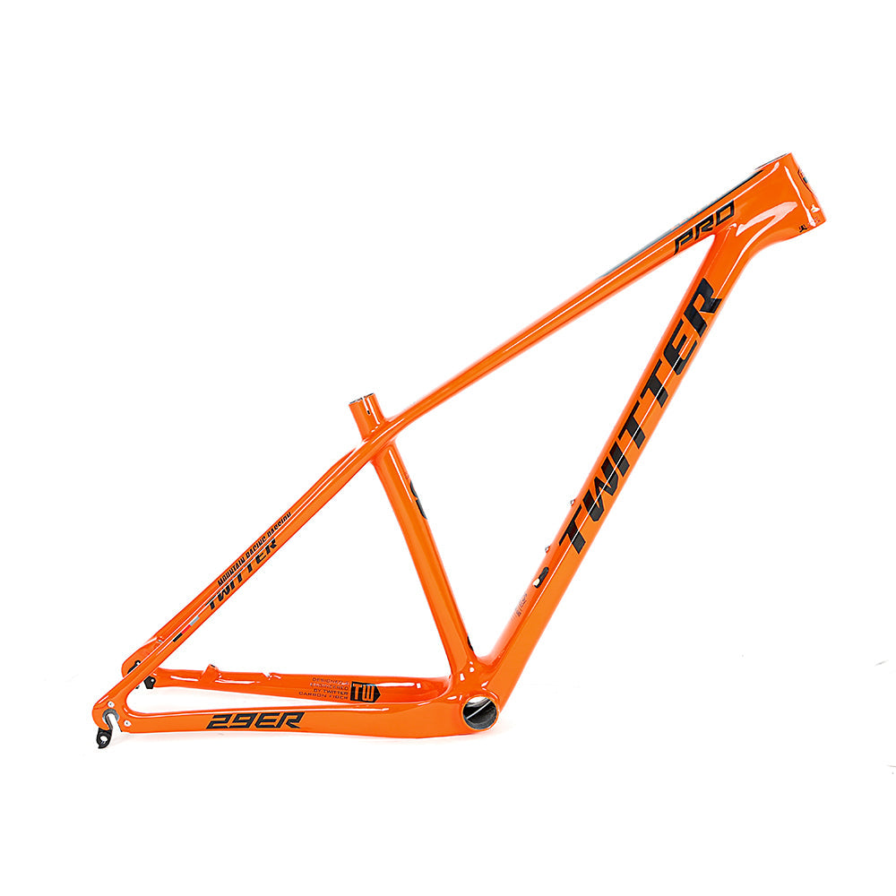 TWITTER LEOPARD Pro Carbon MTB Frame – T800, 29"/27.5", XC Racing, Gloss+UV Decals-4