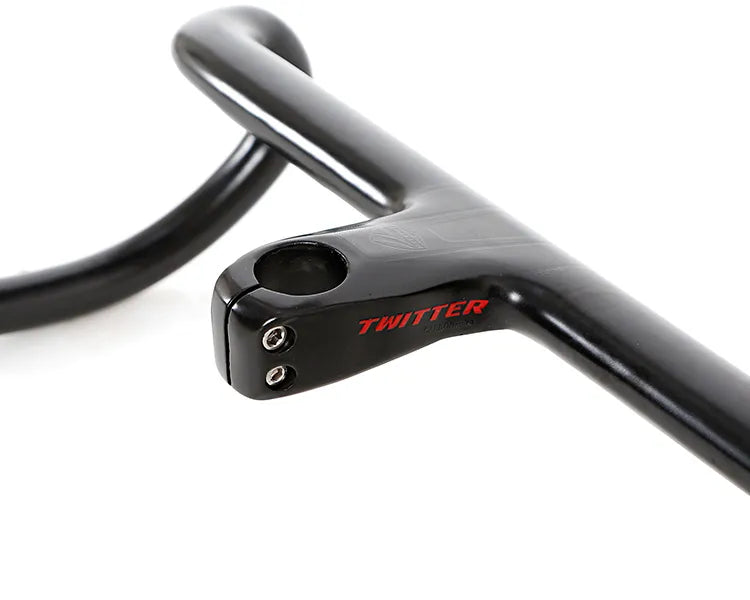 TW Integrated molding carbon Handlebar & Stem for Road Bike-1