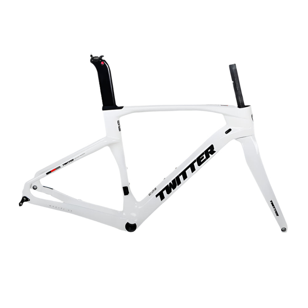 TWITTER GRAVEL V3 Disc Carbon Road Frame Set – T900, 700C, Endurance & Gravel Racing-7