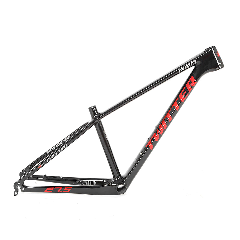 TWITTER LEOPARD Pro Carbon MTB Frame – T800, 29"/27.5", XC Racing, Gloss+UV Decals-5