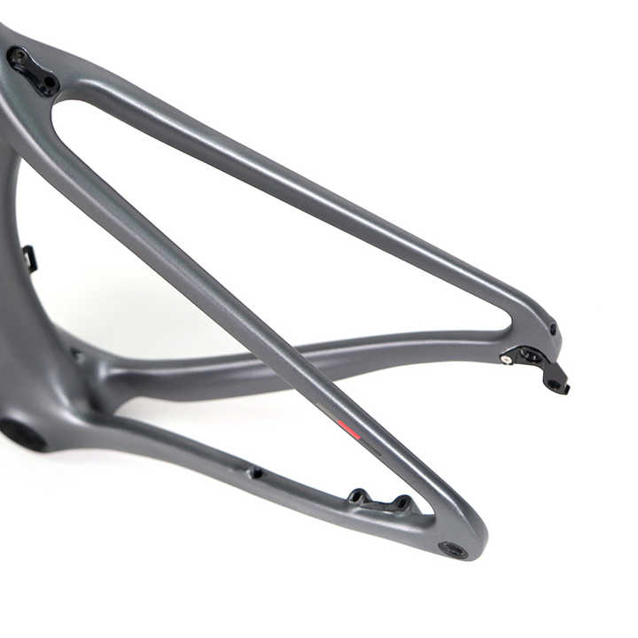 TWITTER T8-Disc Carbon Road Frame Set – T800, 700C, Thru Axle, Aero, Gloss+UV Decals-4