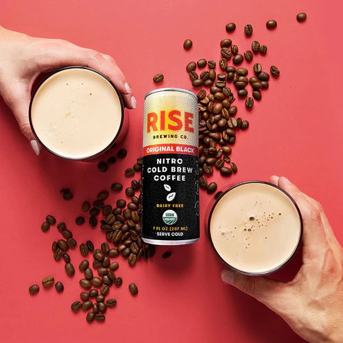Rise Brewing Co. Original Black Nitro Cold Brew Coffee ( 12 X 7 OZ )