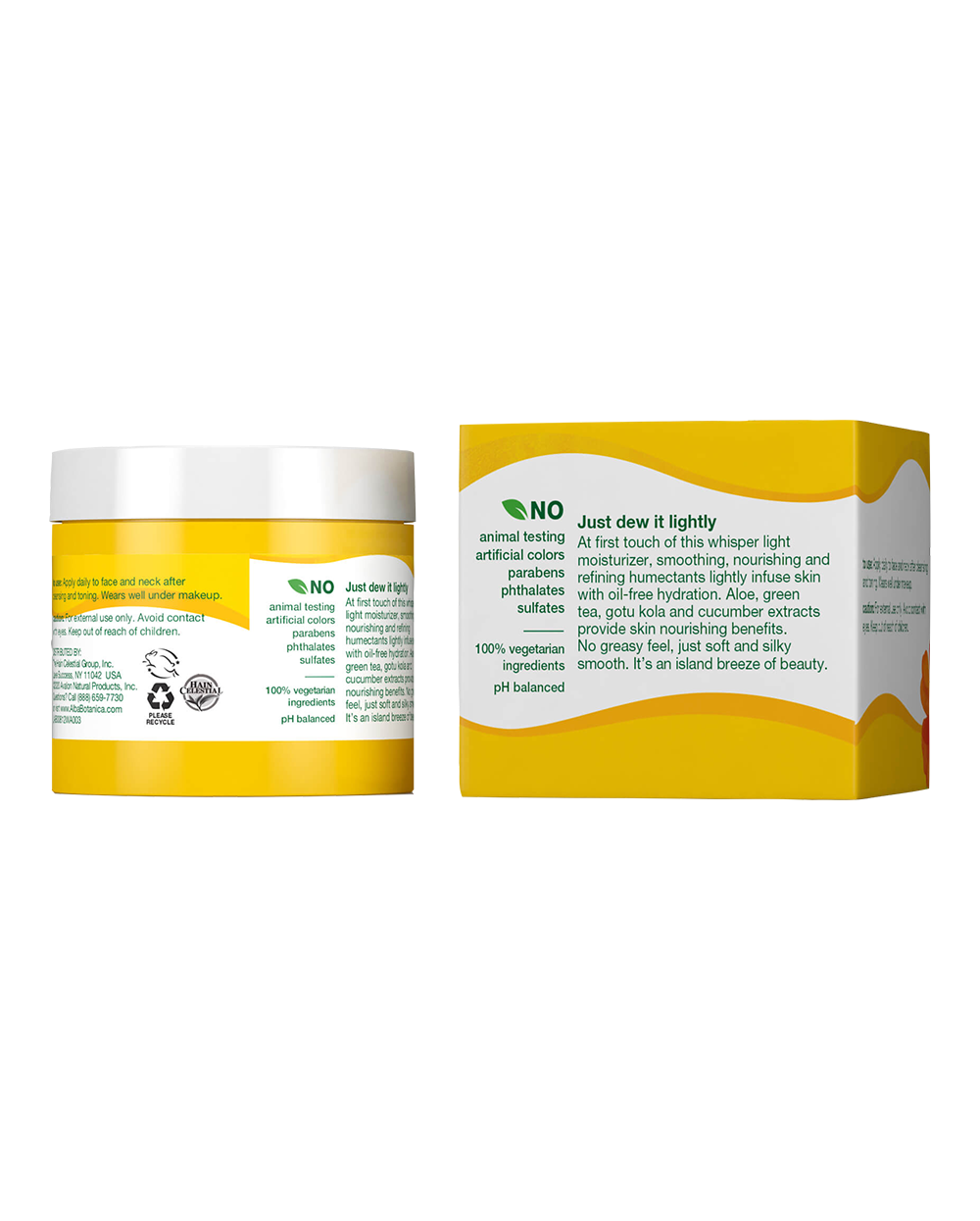 Hawaiian Oil-Free Moisturizer Aloe & Green Tea