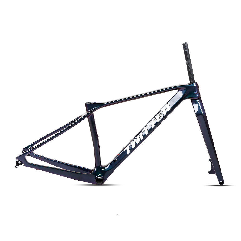 TWITTER M6 Carbon MTB Frame – T900 Mix, 29"/27.5", Strengthened XC,  Thru axle  +Lever-1
