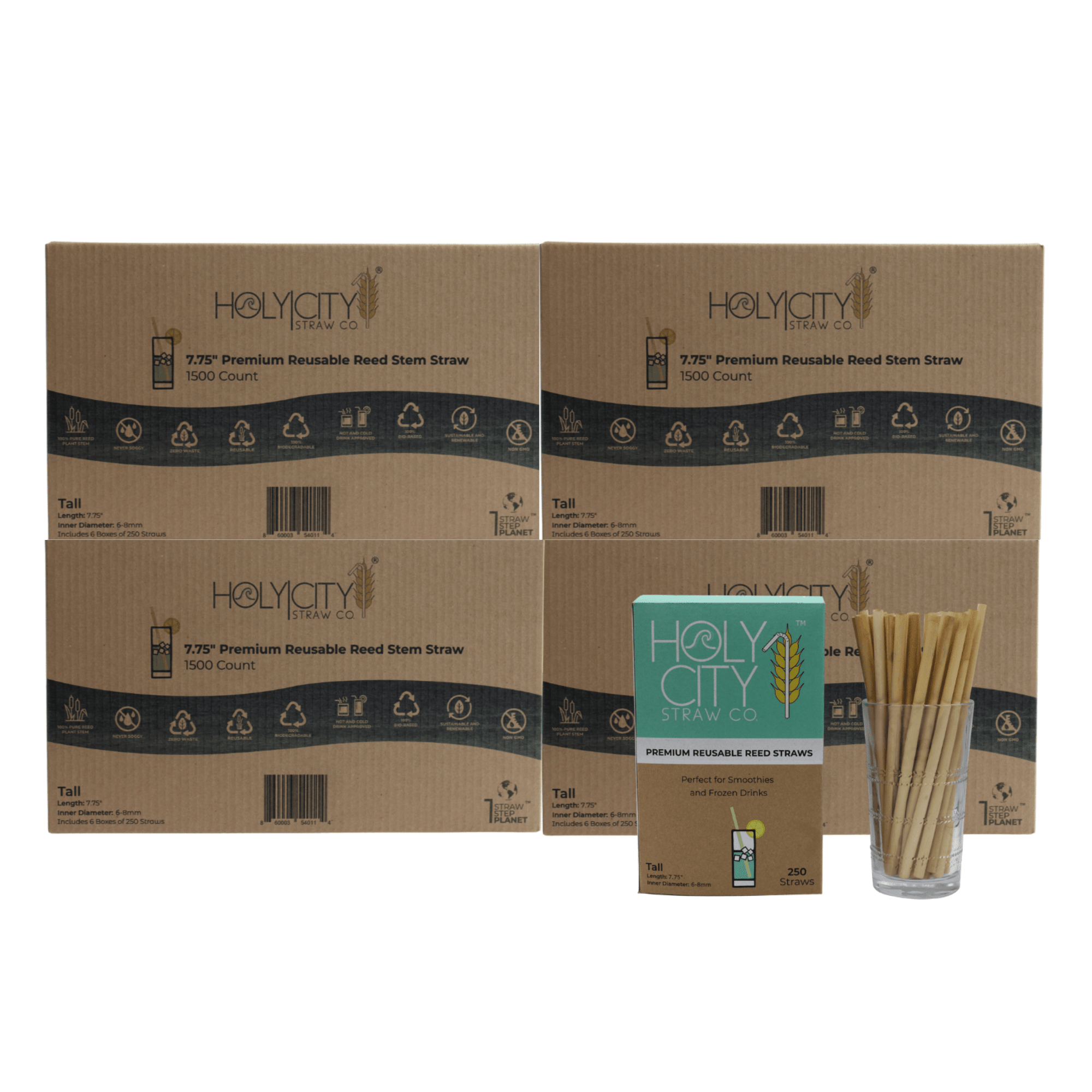 7.9" Jumbo Reed Straws-8
