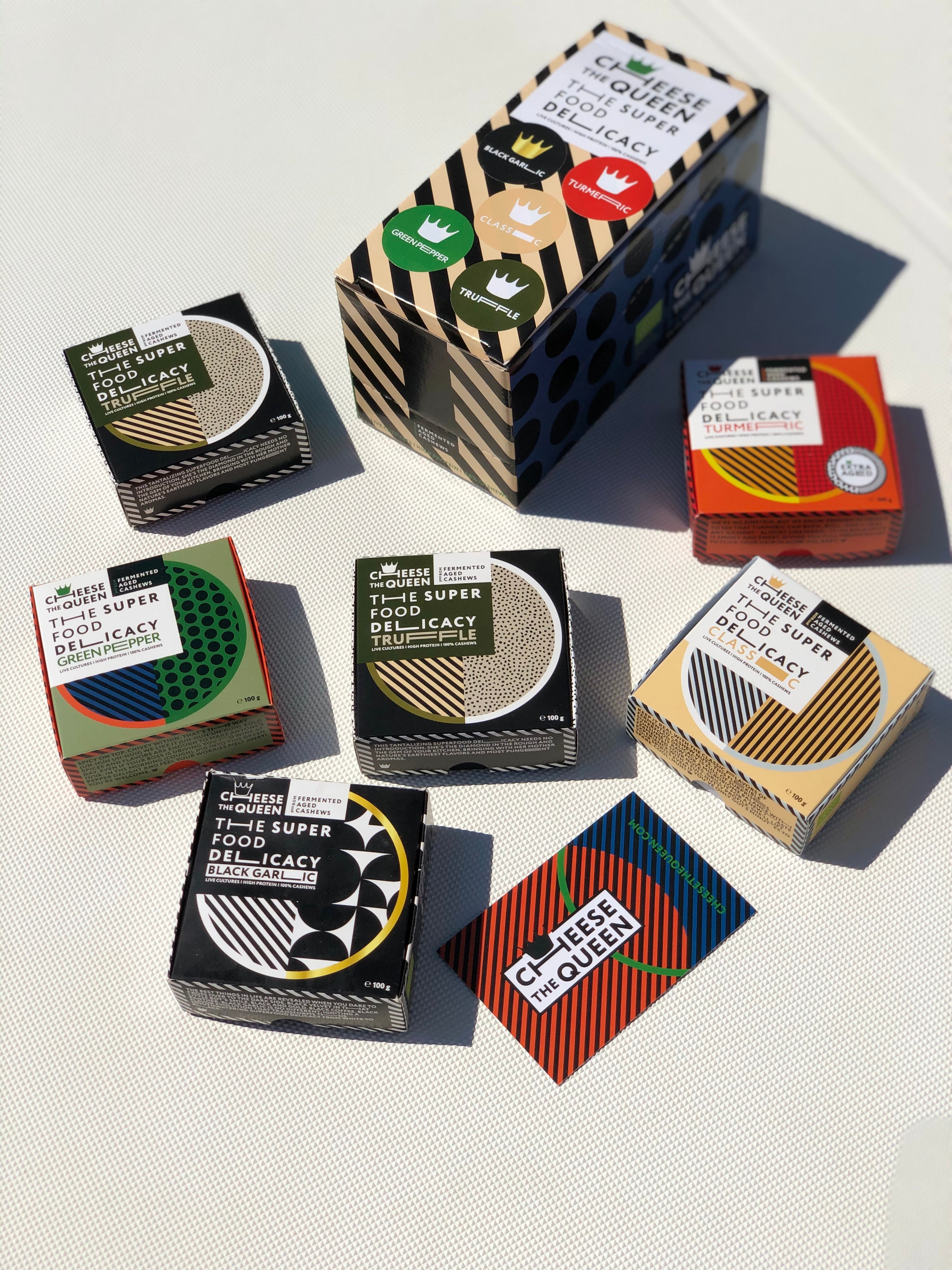"TASTING BOX" Try all! Variety of 6 Superfood Delicacies from fermented aged cashews-1
