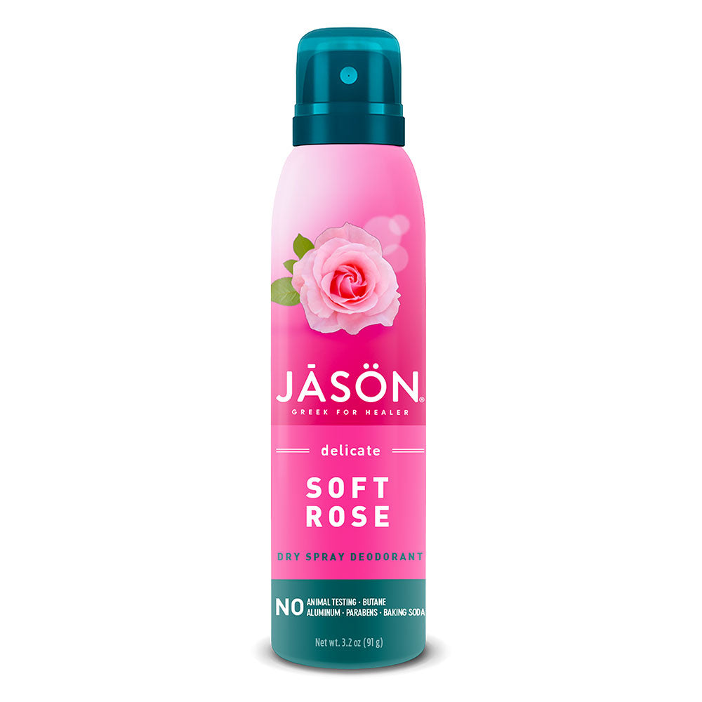 JĀSÖN® Soft Rose Dry Spray Deodorant 3.2 OZ