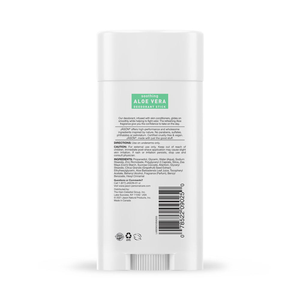 JĀSÖN® Soothing Aloe Vera Deodorant Stick 2.5 OZ