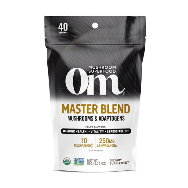 Om Master Blend Organic Mushroom Powder 3.17 OZ