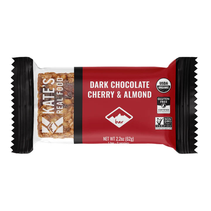 KATE HANDLE BAR Dark Chocolate Cherry & Almond Bars( 12 X 2.2 BOX )