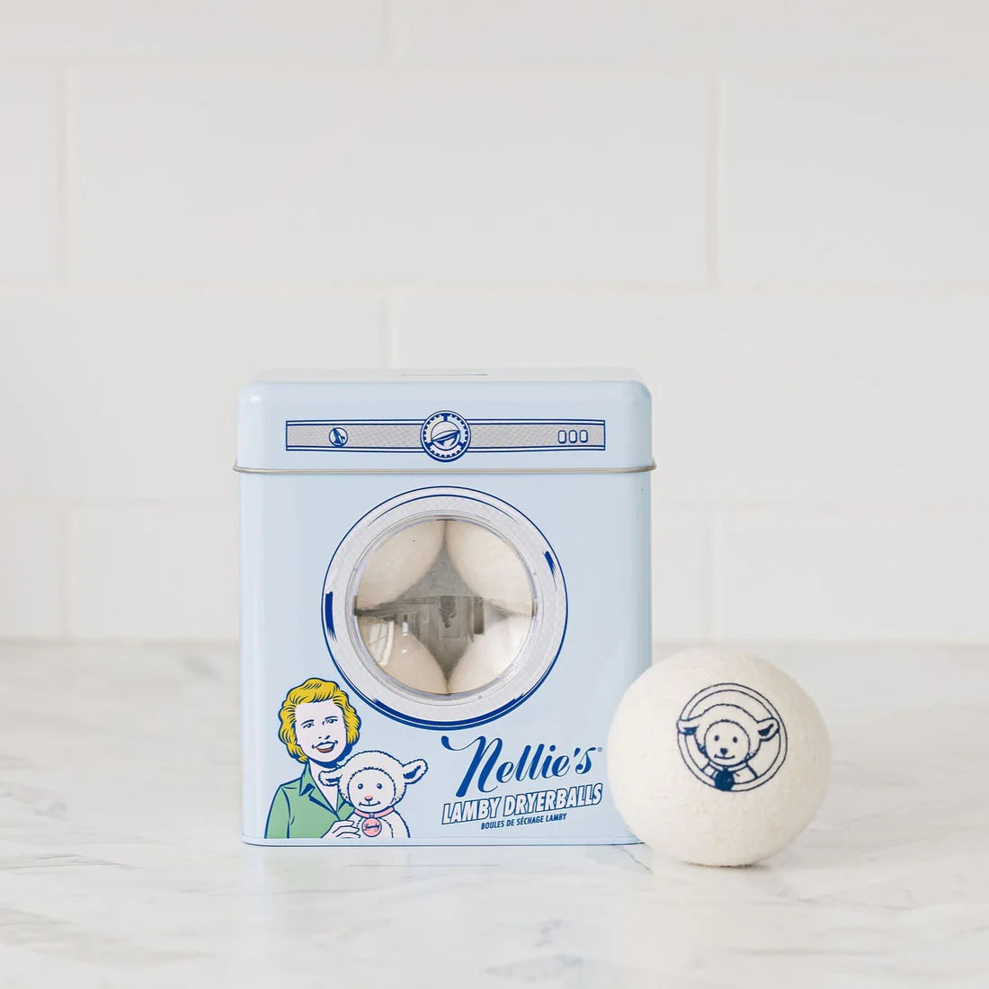 Nellie's Lamby Wool Dryerballs ( 12 X 4 CT )
