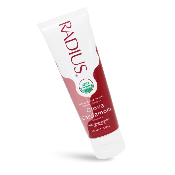 Radius USDA Organic Clove Cardamom Toothpaste 3 OZ