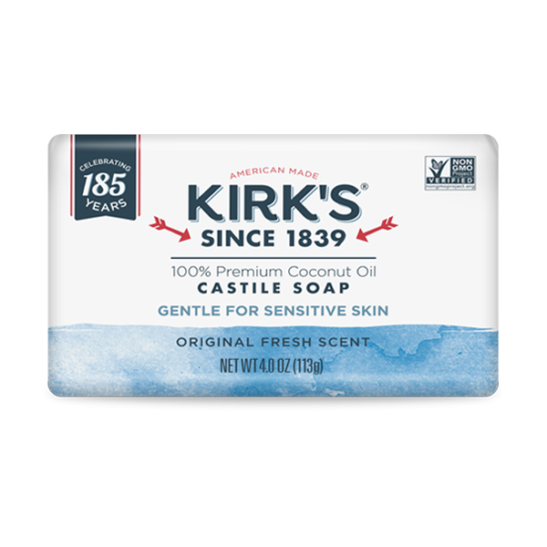 Original Fresh Scent Traditional Castile Bar Soap 3 Pack