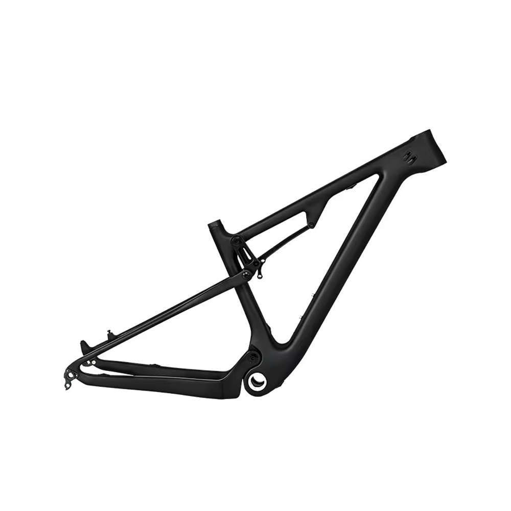 TWITTER OVERLORD Full Suspension Carbon MTB Frame – T800, 29"/27.5", AM, with DNM Rear SHOX, No Decals-0