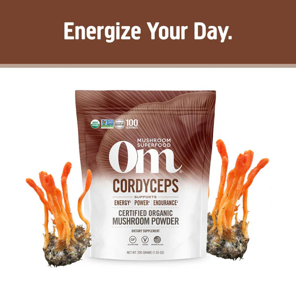 Om Cordyceps Organic Mushroom Powder 3.5 oz