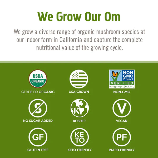 Om Reishi Organic Mushroom Powder 3.5 oz