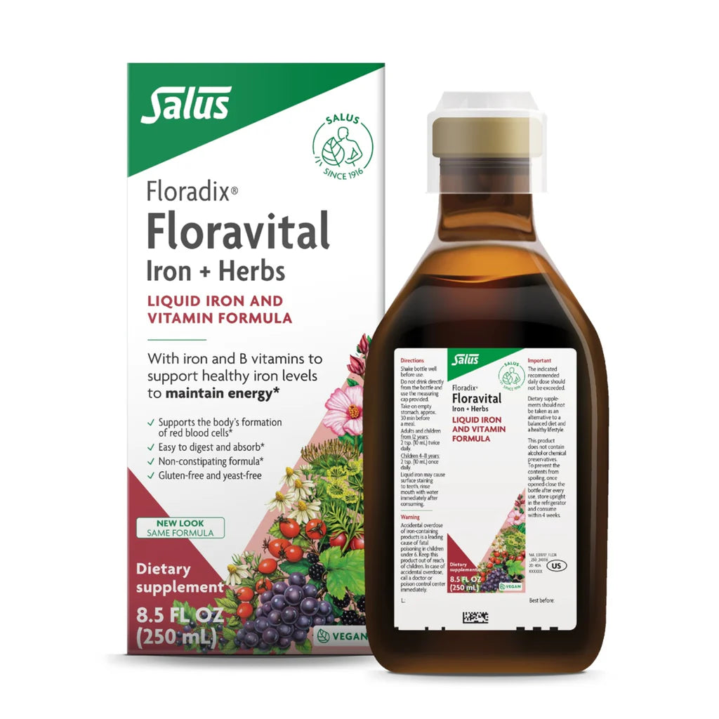 Floravital® Iron + Herbs Liquid Herbal Supplement, 8.5 fl oz