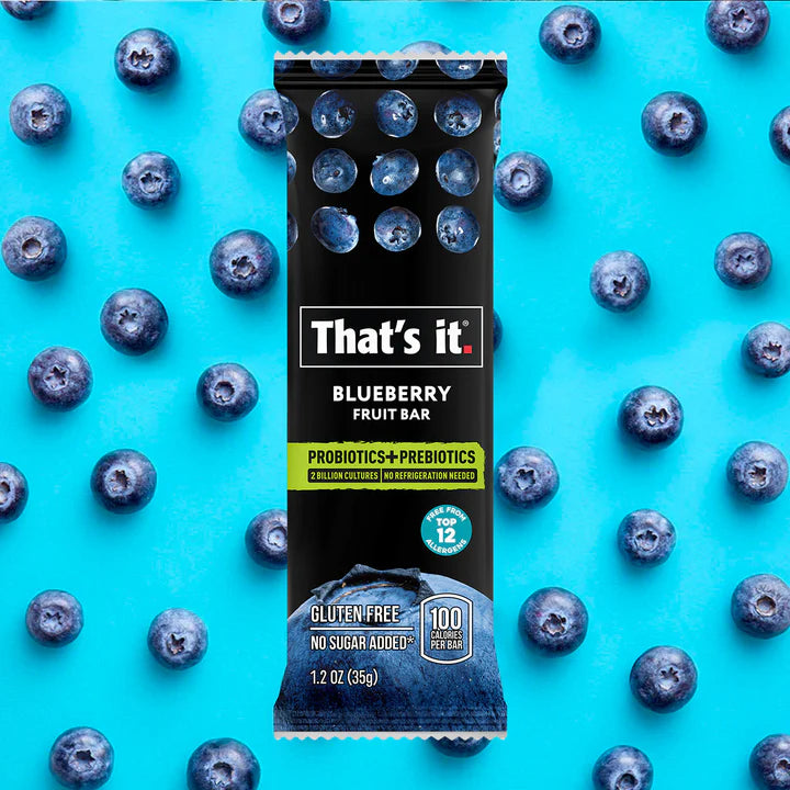 That's It Blueberry Probiotic Fruit Bars ( 12 X 1.2 OZ   )