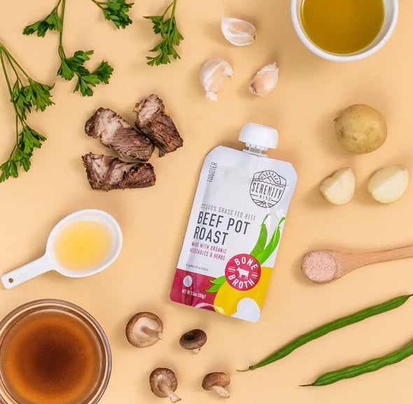 Serenity Kids Beef Pot Roast with Bone Broth, Organic Vegetables & Herbs
