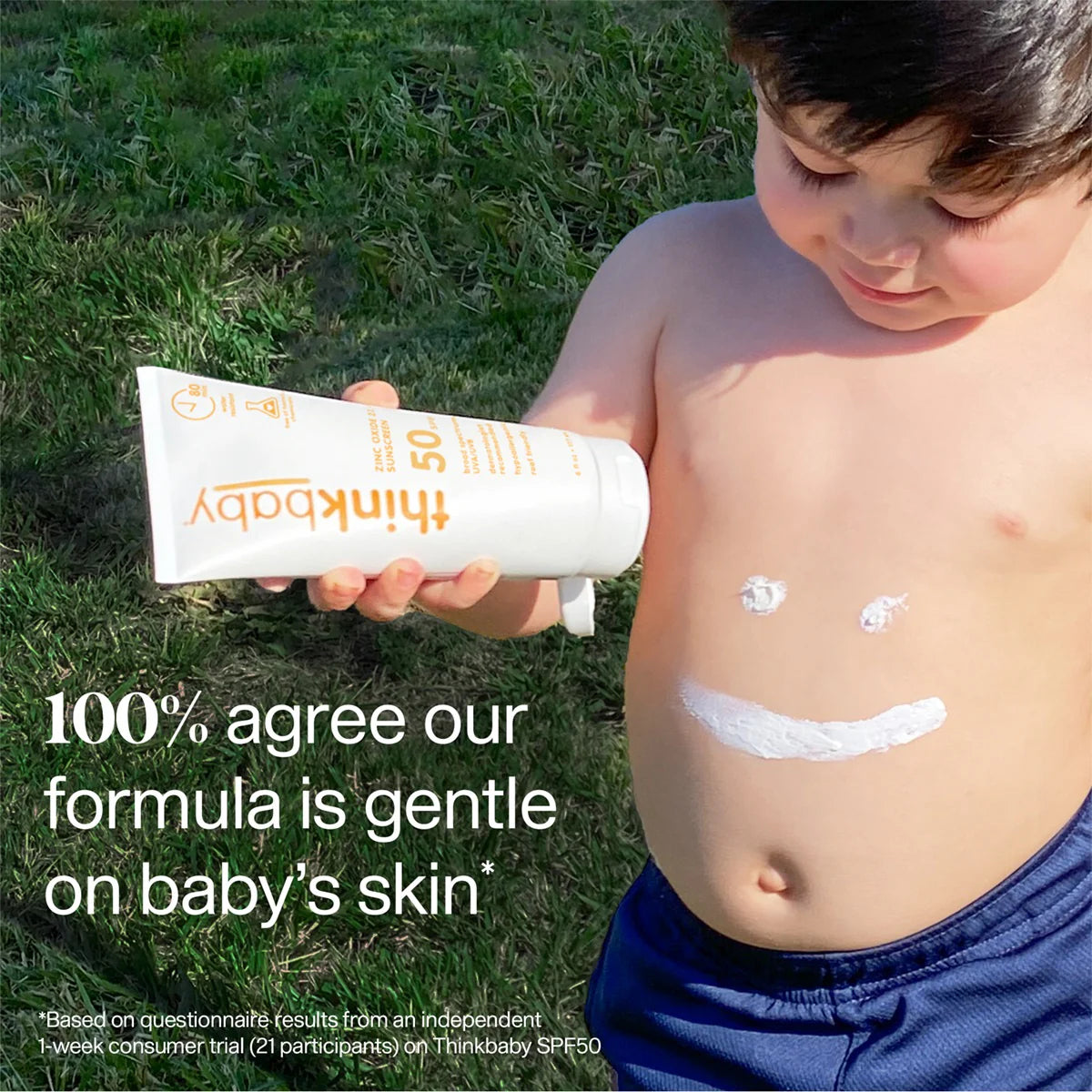 Thinkbaby Safe Sunscreen SPF 50+ Family Size 6 oz